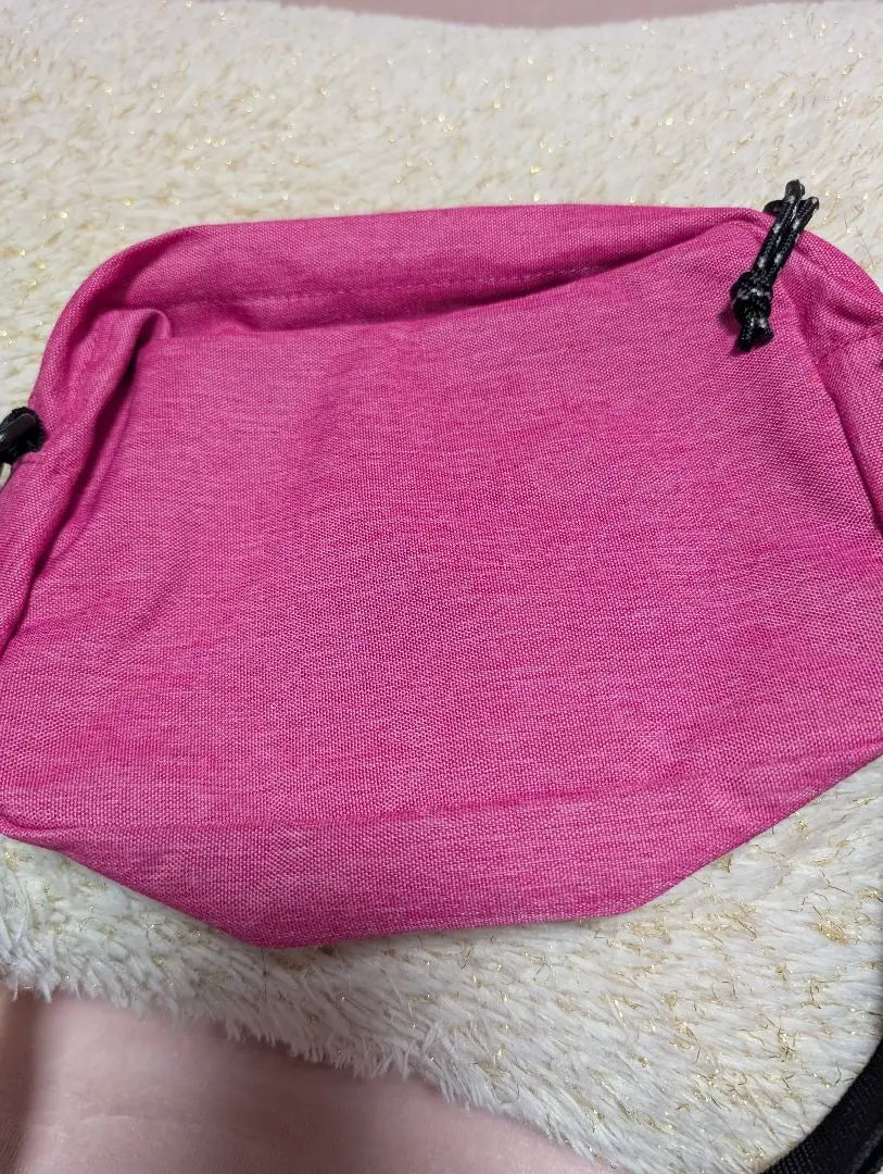 Beautiful condition [MEI] Pink shoulder bag Sacoche crossbody