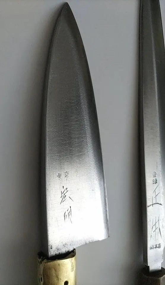 Deba knife, Yanagiba knife, Japanese knife, 3 pieces sold in bulk *Used, used items