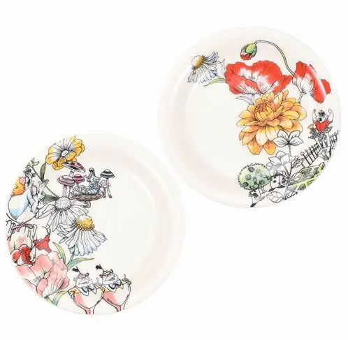 New Disney Alice in Wonderland Small Plate Set Tableware Plate