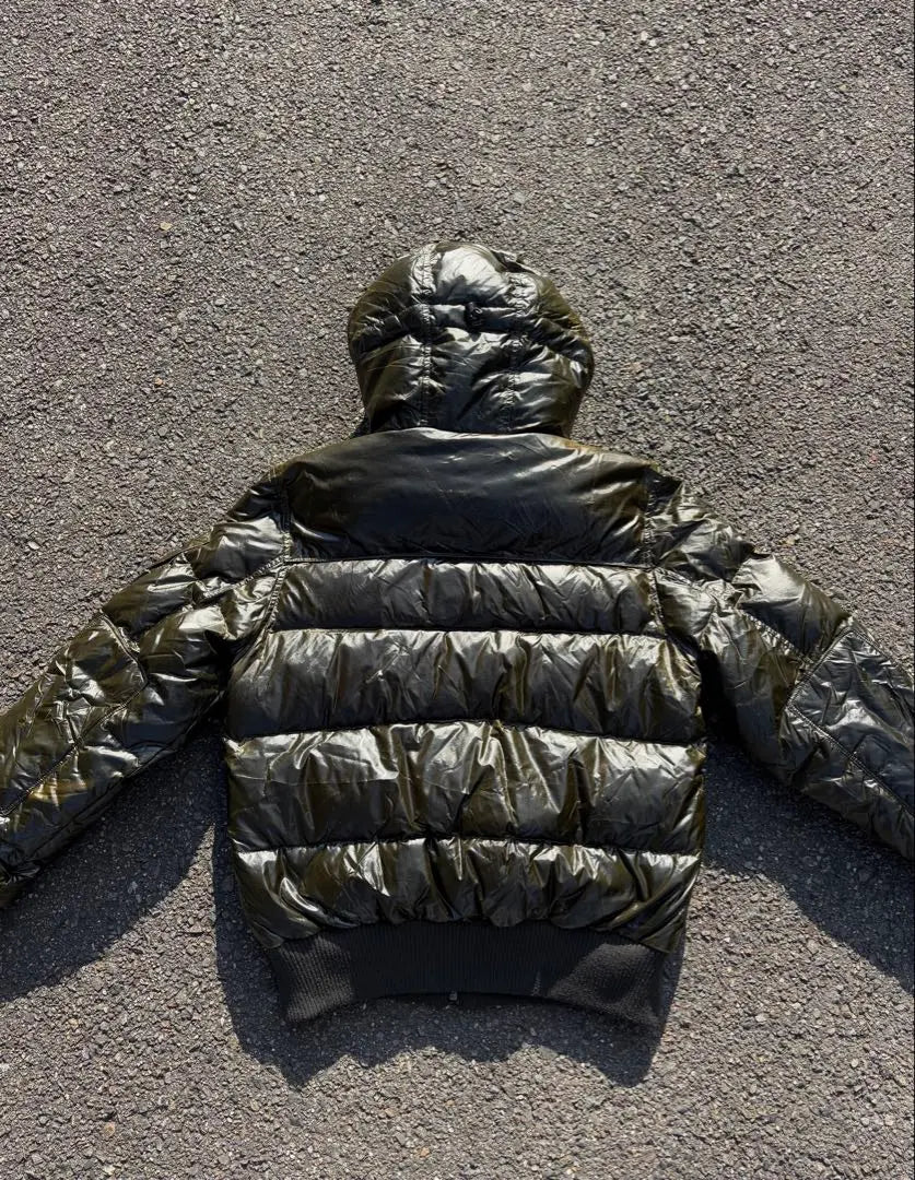 vintage short length nylon down jacket | vintage short length nylon down jacket