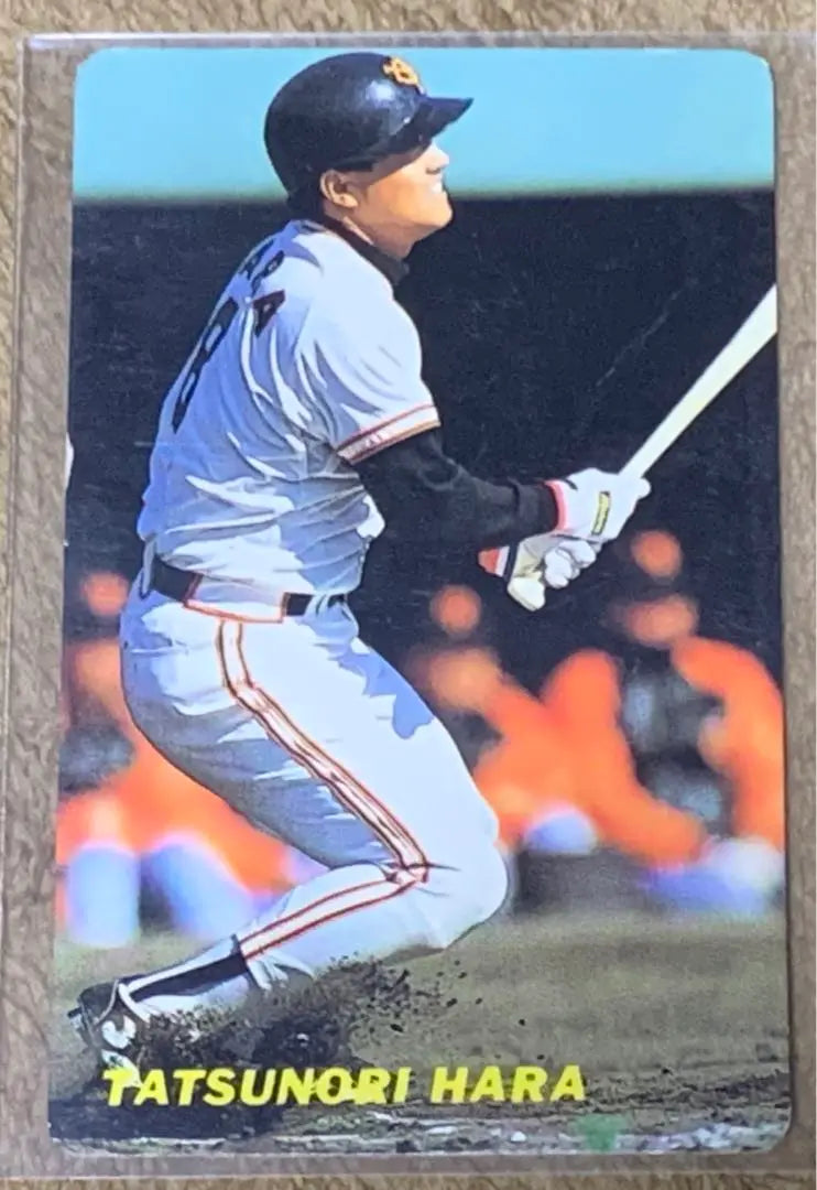 1991 TARJETA DE BÉISBOL No.3 Hara Tatsunori 8