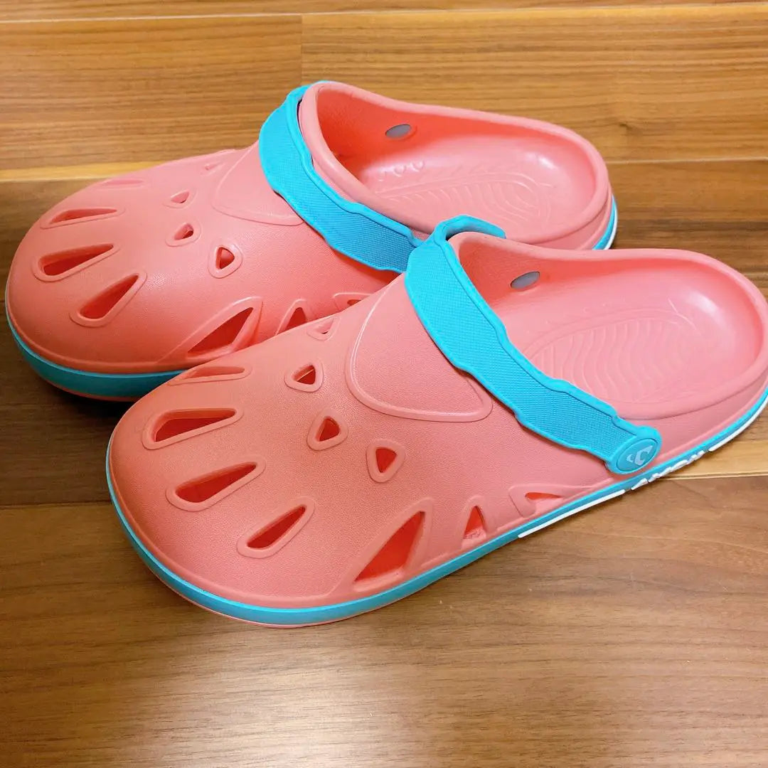 ✨Limited to one item✨[Amoji] Kids Sandals KID Pink 25cm Women's | ✨1点限り✨[アモジ] キッズ サンダル KID ピンク 25㎝ レディース