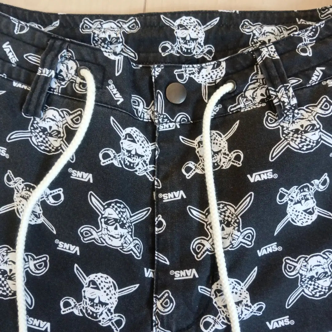 [USA vintage clothing] vans skull-pirates pattern set-up