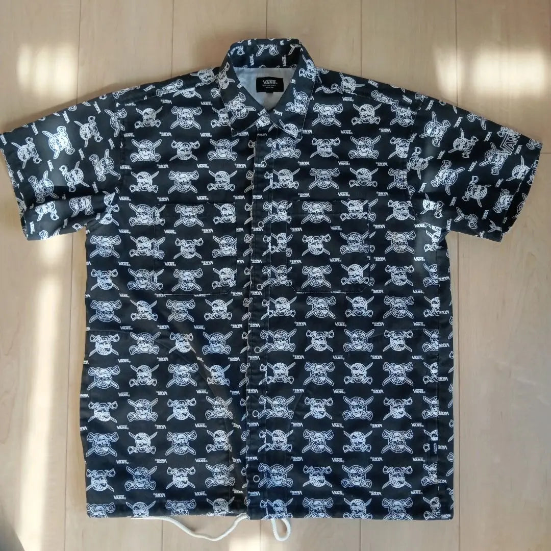 [USA vintage clothing] vans skull-pirates pattern set-up