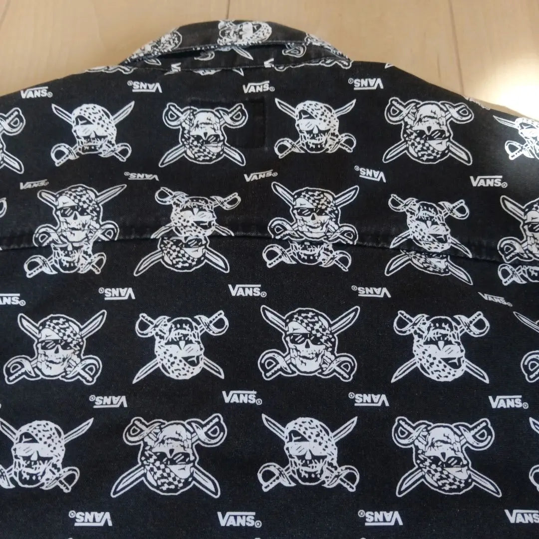 [USA vintage clothing] vans skull-pirates pattern set-up