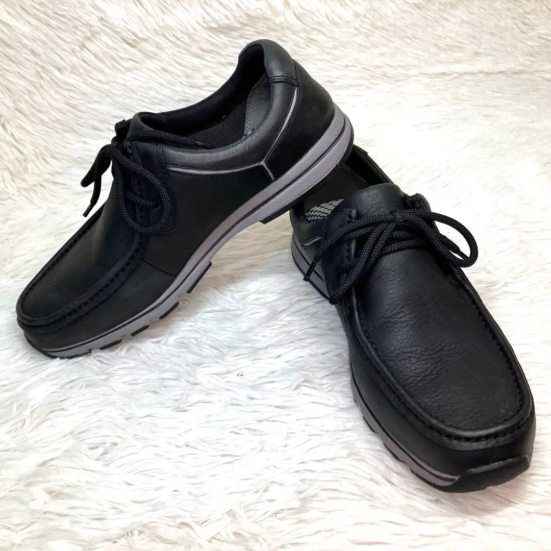 [Extremely beautiful] Legal Walker 24.5cm deck shoes Tyrolean leather black