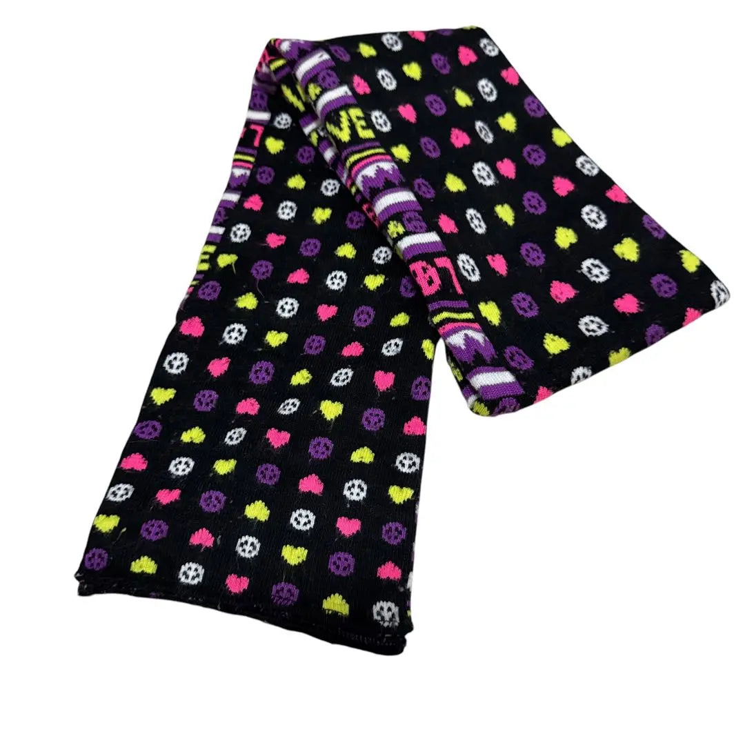 [Peace Mark Total Pattern Soccer Muffler Football]