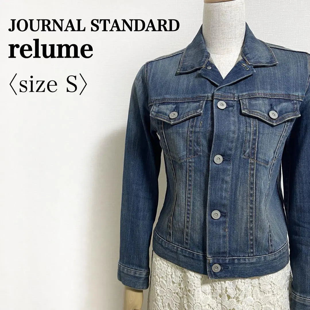 Revista Standard Relum ◎Chaqueta vaquera de alta calidad con procesamiento vintage