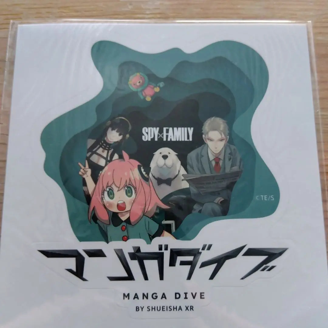 SPY x FAMILY Manga Dive Coaster Limited Sticker Event Goods 5 items