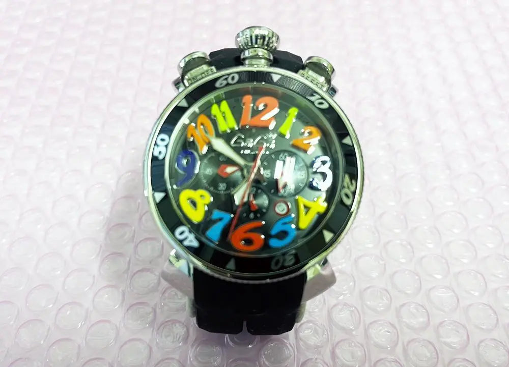 GaGaMILANO chronograph men's watch 48mm genuine