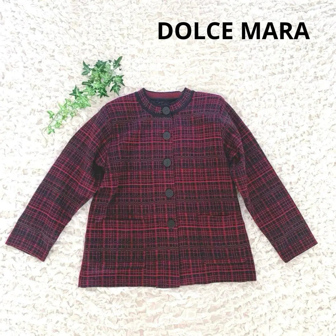 Dolce Mara Jacket [M/L] Cardigan Shoulder Pads Lining Women's