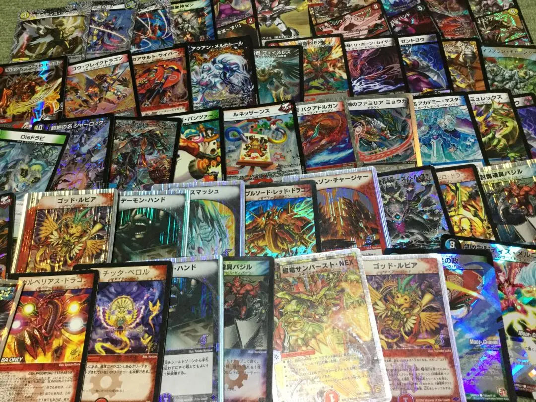 Duel Masters Trading Cards, about 50 cards, set in bulk (B-1008)