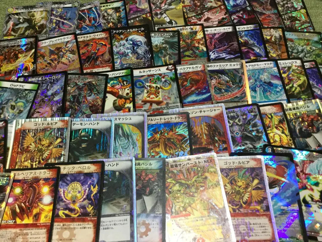 Duel Masters Trading Cards, about 50 cards, set in bulk (B-1008)