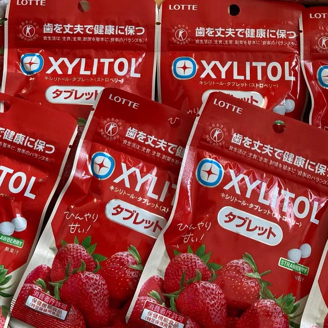 Xylitol tablets in bulk sale ❣️ Contains ingredients to promote remineralization Strawberry