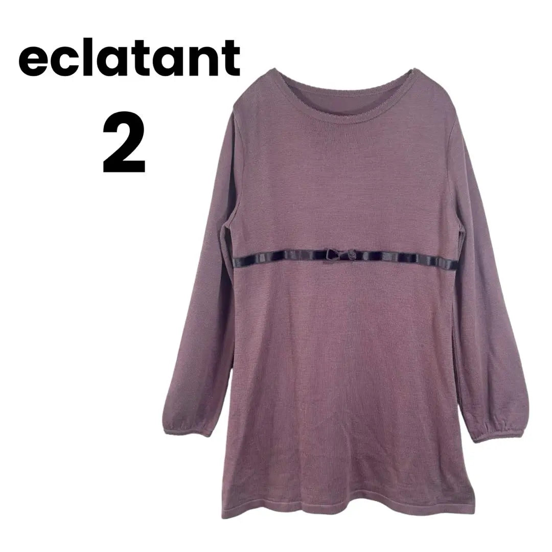 eclatant 2 tunic top purple elis