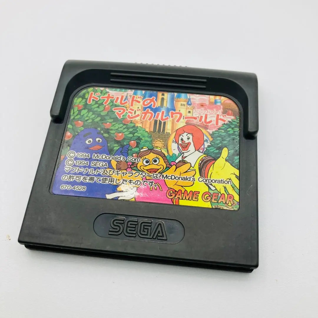 Game Gear Donald's Magical World GAME GEAR