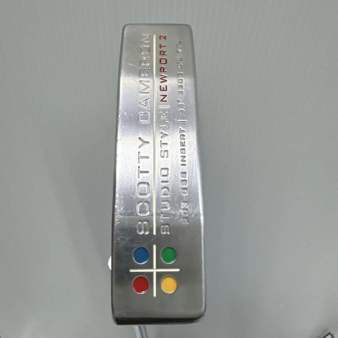 Left Scotty Cameron Studio Style Newport 2 GSS Insert