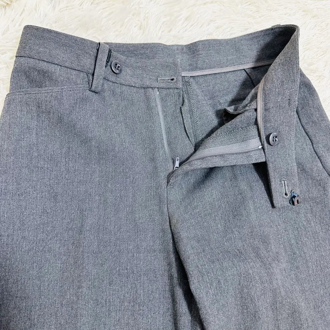 Uniqlo Old Mehra Pattern Smart Casual Center Press Straight Pants