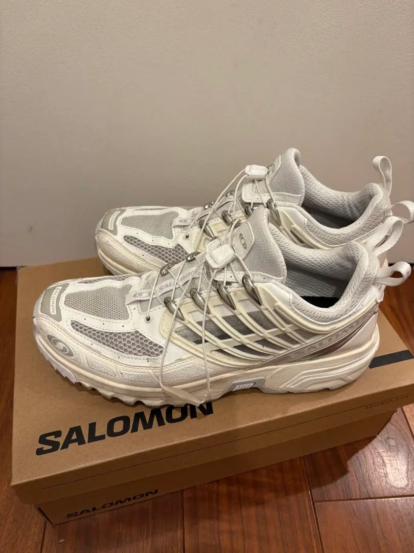 SALOMON ACS PRO White/Vanilla Ice 9