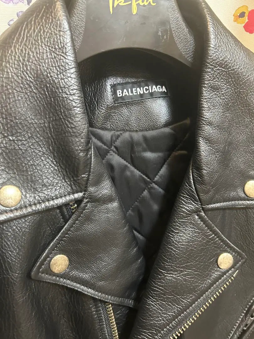 Balenciaga 19AW Chaqueta de cuero para jinete | Página 19AW レ ザ ー ラ イ ダ ー ス ジ ャ ケ ッ ト