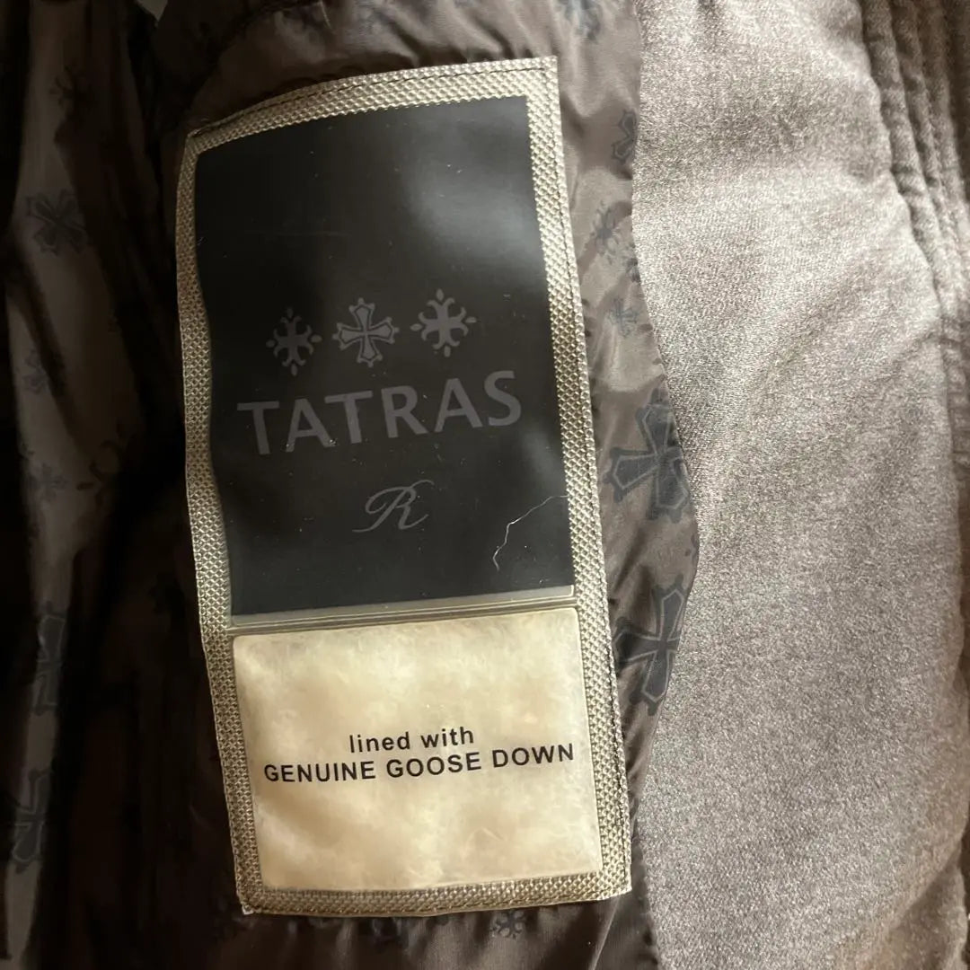 TATRAS CIMA wool blend down coat