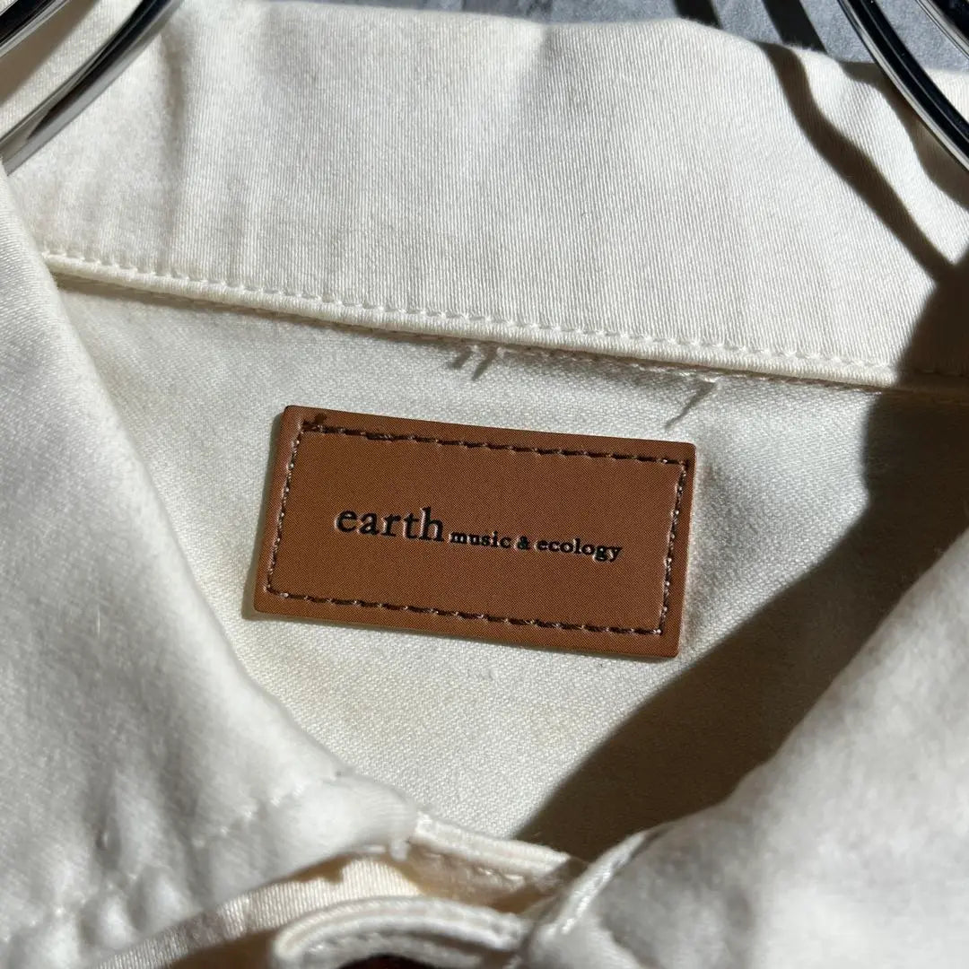 1154 Earth Music and Ecology Denim Jacket [M] Off-white