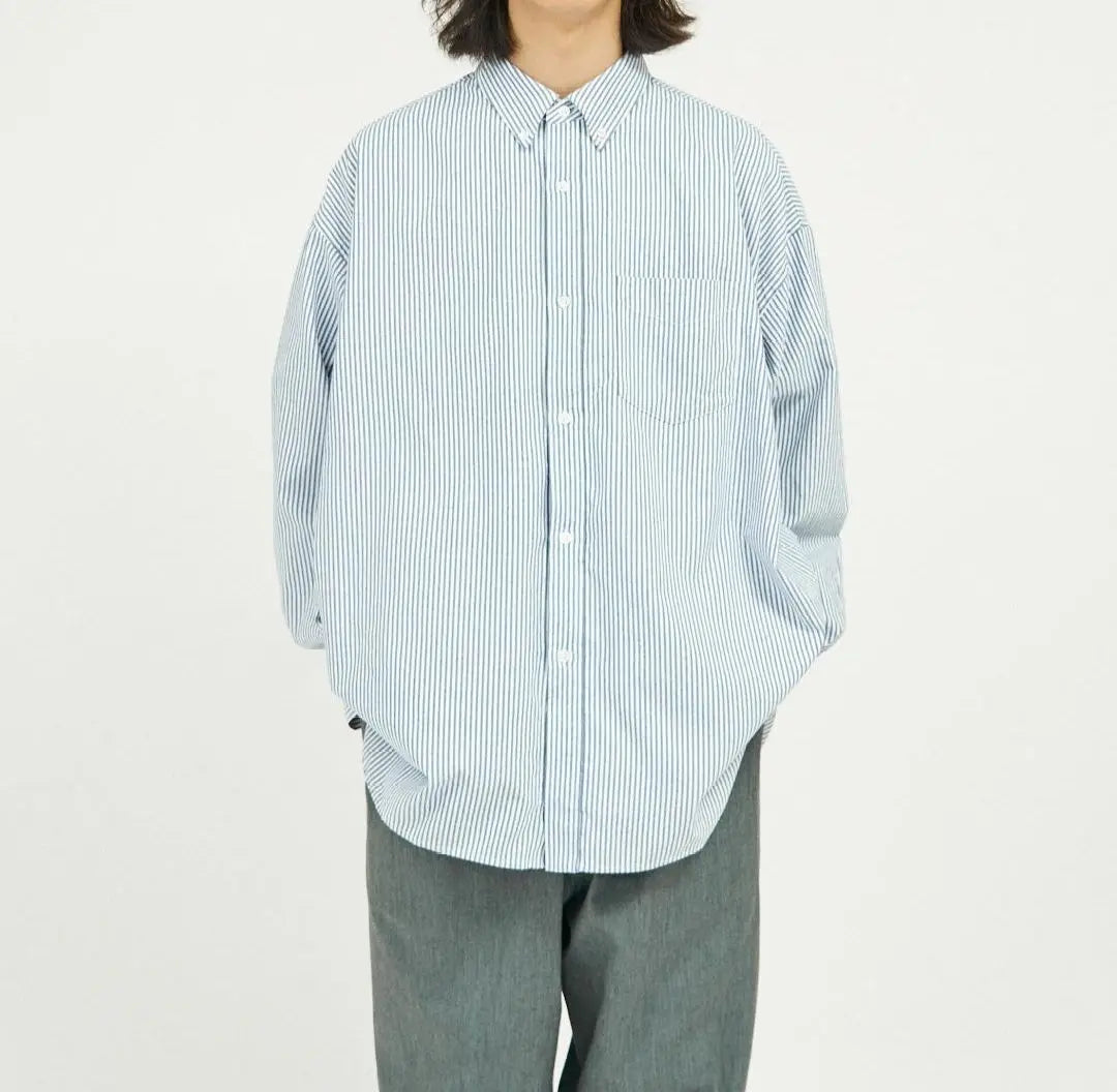 [New M] DRY OXFORD CORPORATE L/S B.D.SHIRT