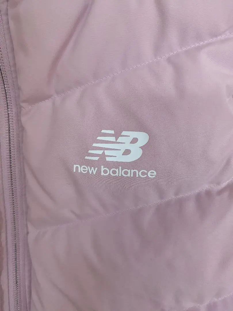 [Cute] New Balance Down Vest S Pink