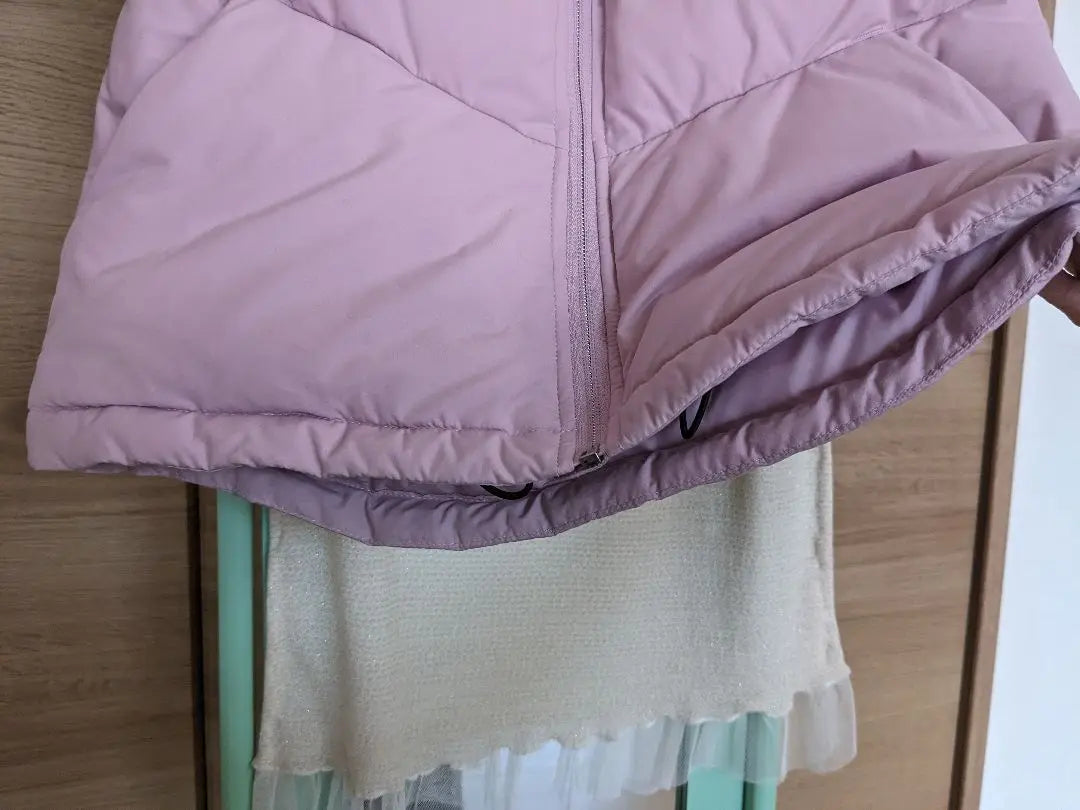 [Cute] New Balance Down Vest S Pink