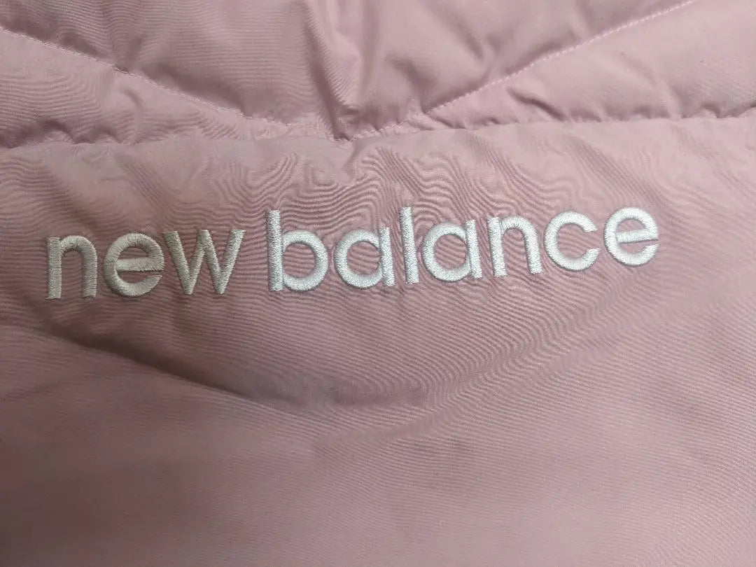 [Cute] New Balance Down Vest S Pink