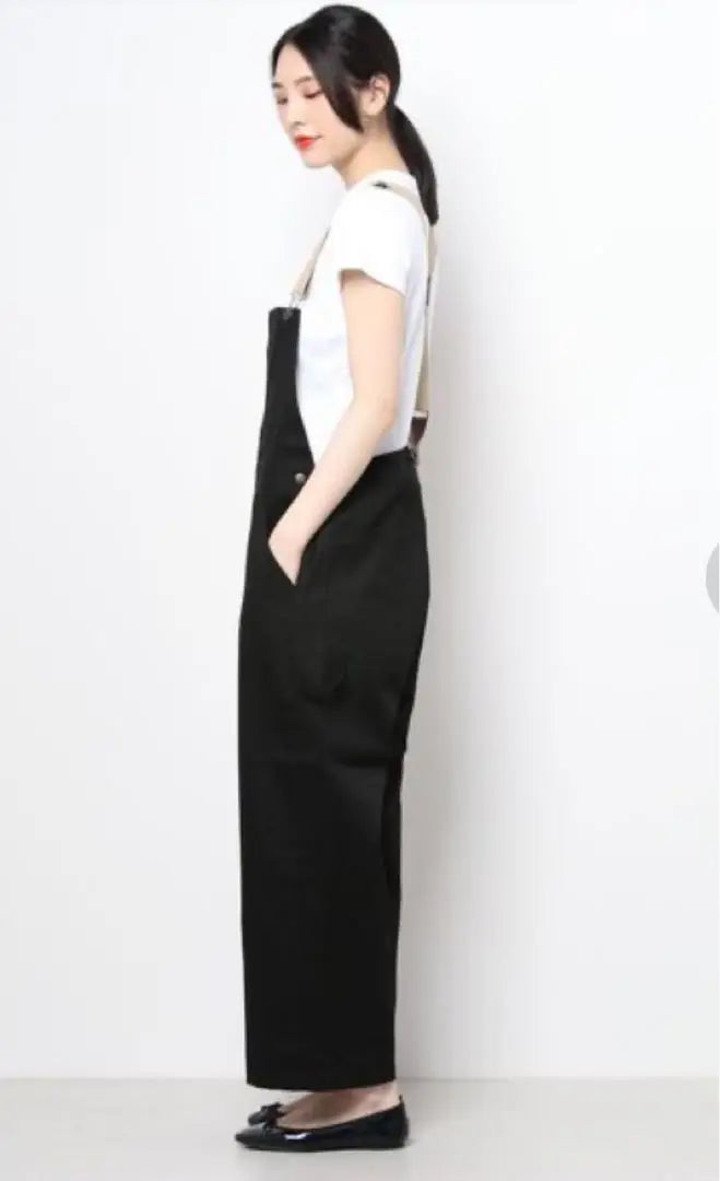 [Samansa Mos2] Color Twill Overalls Pants