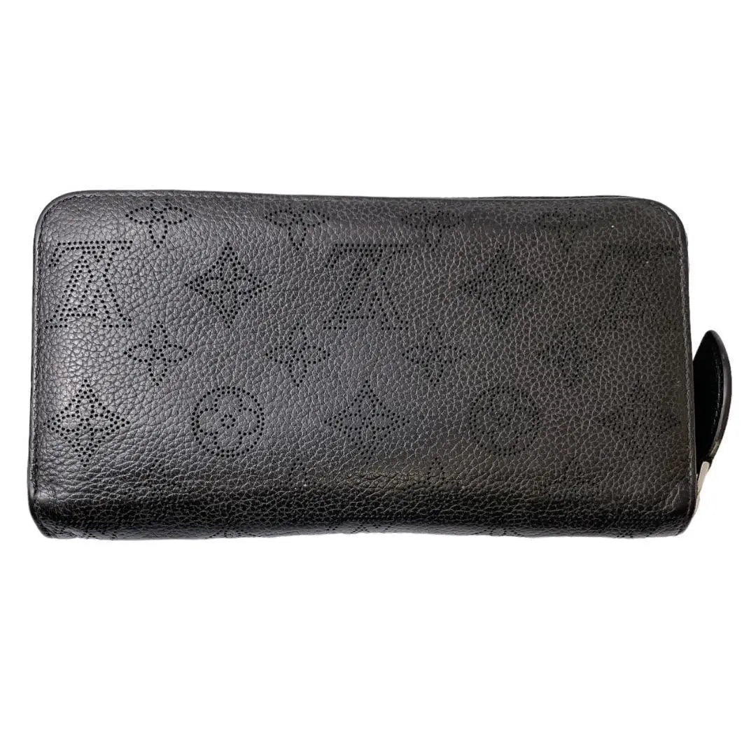 [Buen estado/Nuevo modelo] Cartera Louis Vuitton Zippy Mahina negra