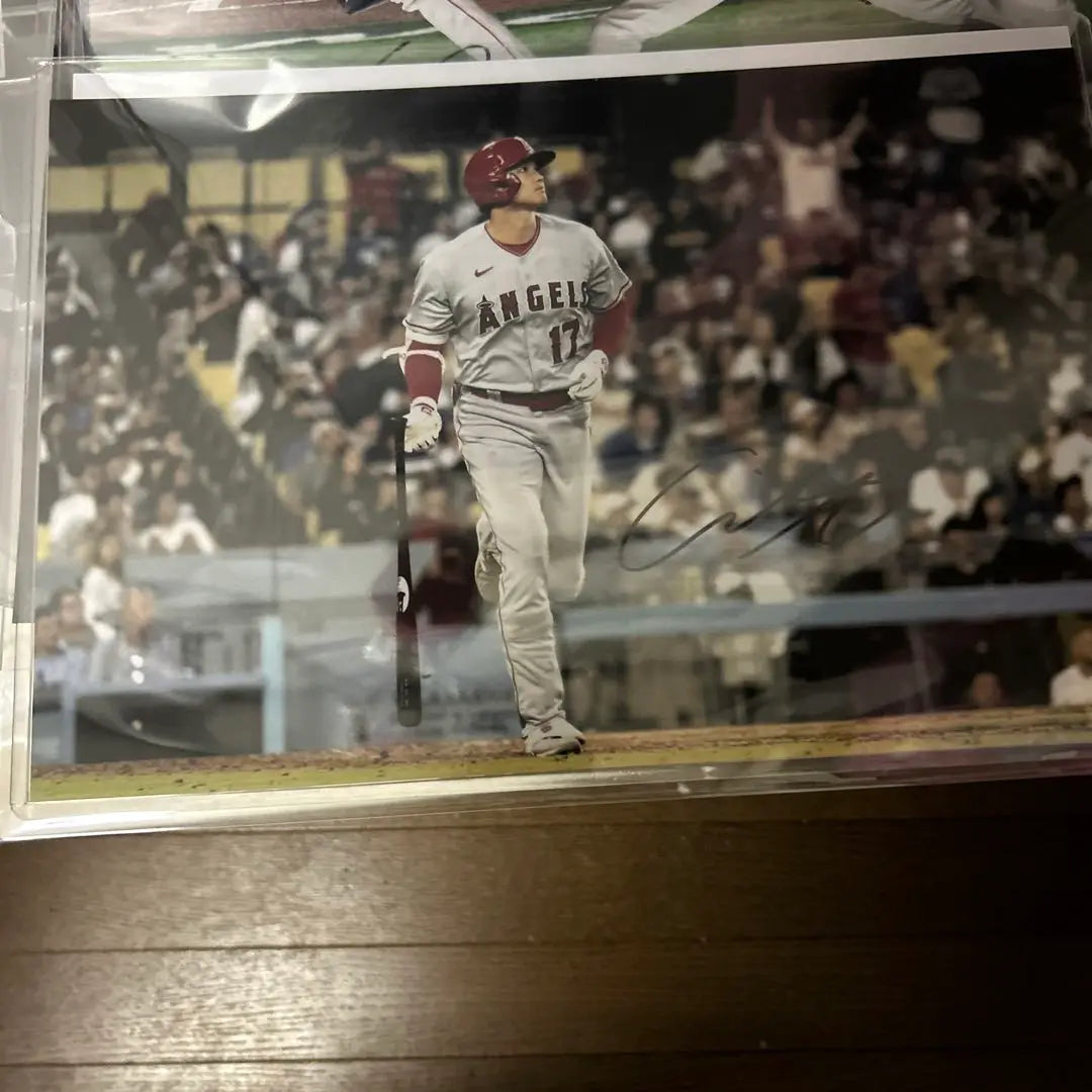 Otani Shohei [Angels] 20x30cm autographed photo [value price]