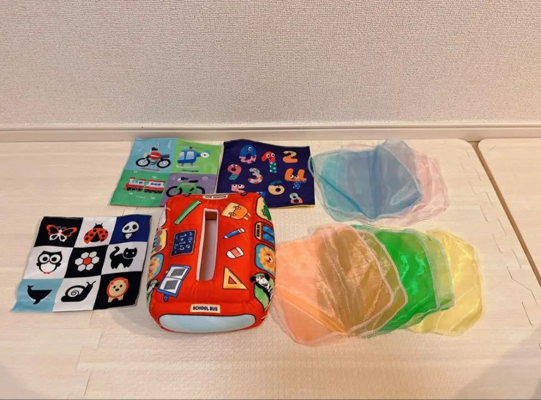 Baby Educational Toys Infinite Tissue Tissue Box Bath Animal | 赤ちゃん　ベビー　知育玩具 無限ティッシュ　ティッシュボックス バス　動物