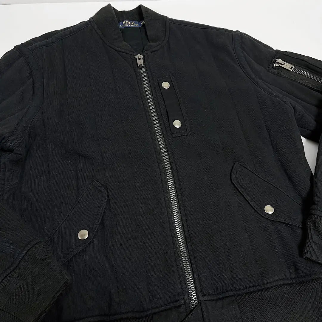 2XL equivalent, Polo Ralph Lauren, MA-1 type, Heavyweight bomber jacket