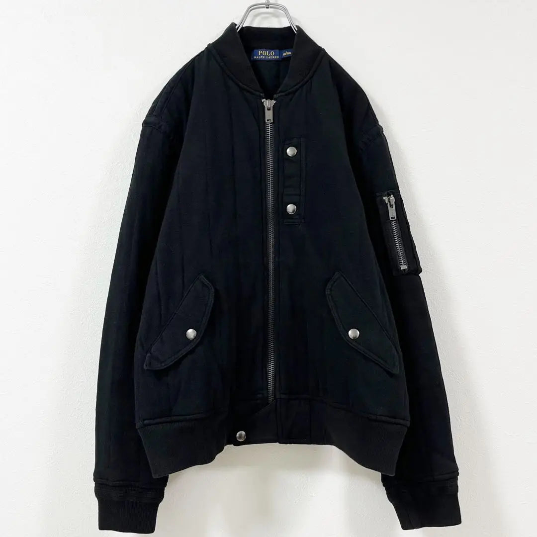 2XL equivalent, Polo Ralph Lauren, MA-1 type, Heavyweight bomber jacket