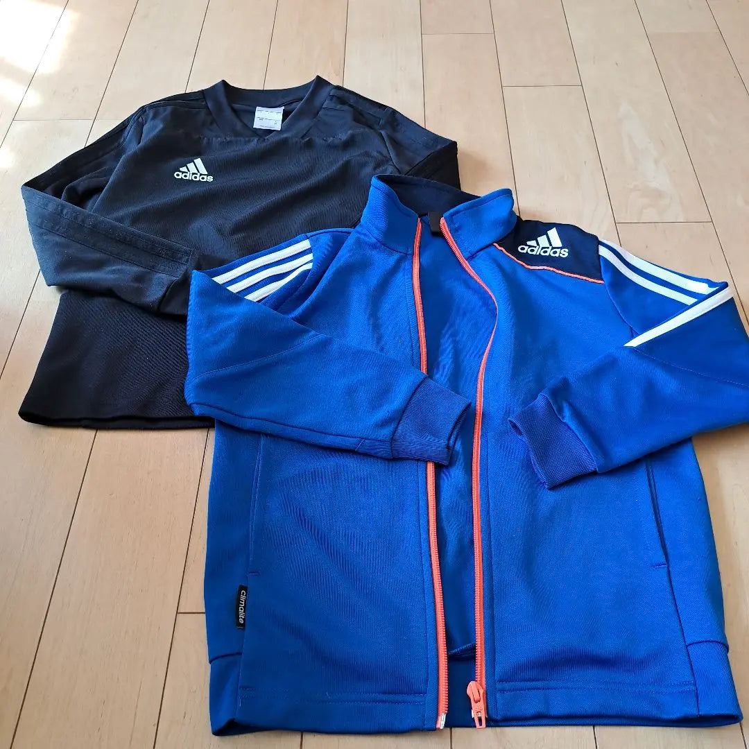 adidas❣️Adidas jersey top, long sleeve top, 130, sports, school commuting