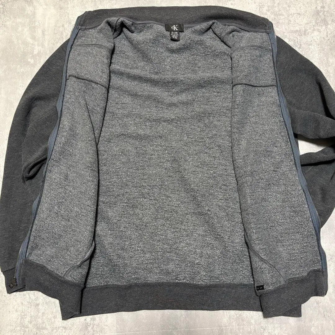 Calvin Klein sweatshirt track jacket sweatshirt fleece lining