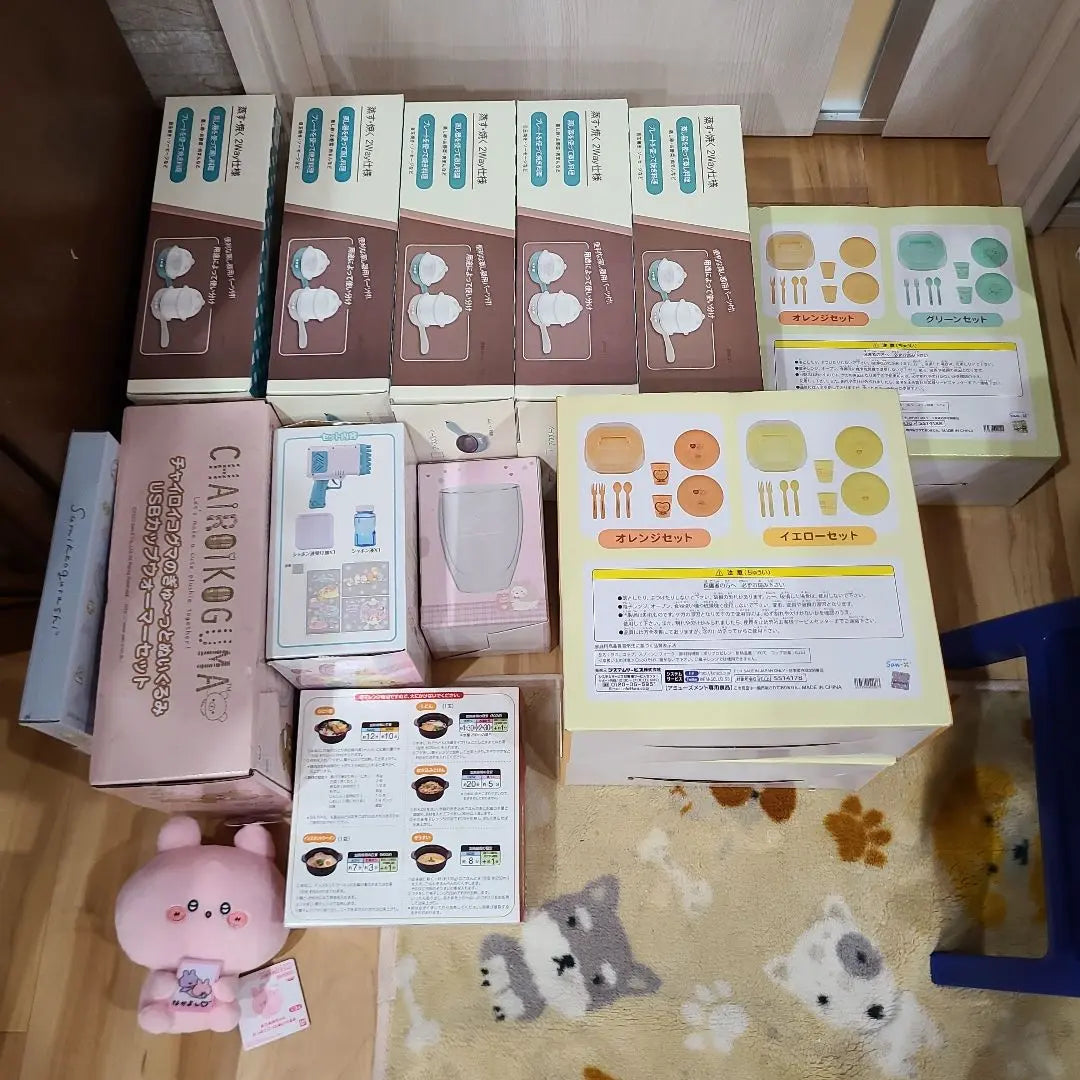 Brand new, unopened, Sumikko Gurashi, Rilakkuma, total of 15 plush toys, bulk sale, same day shipping