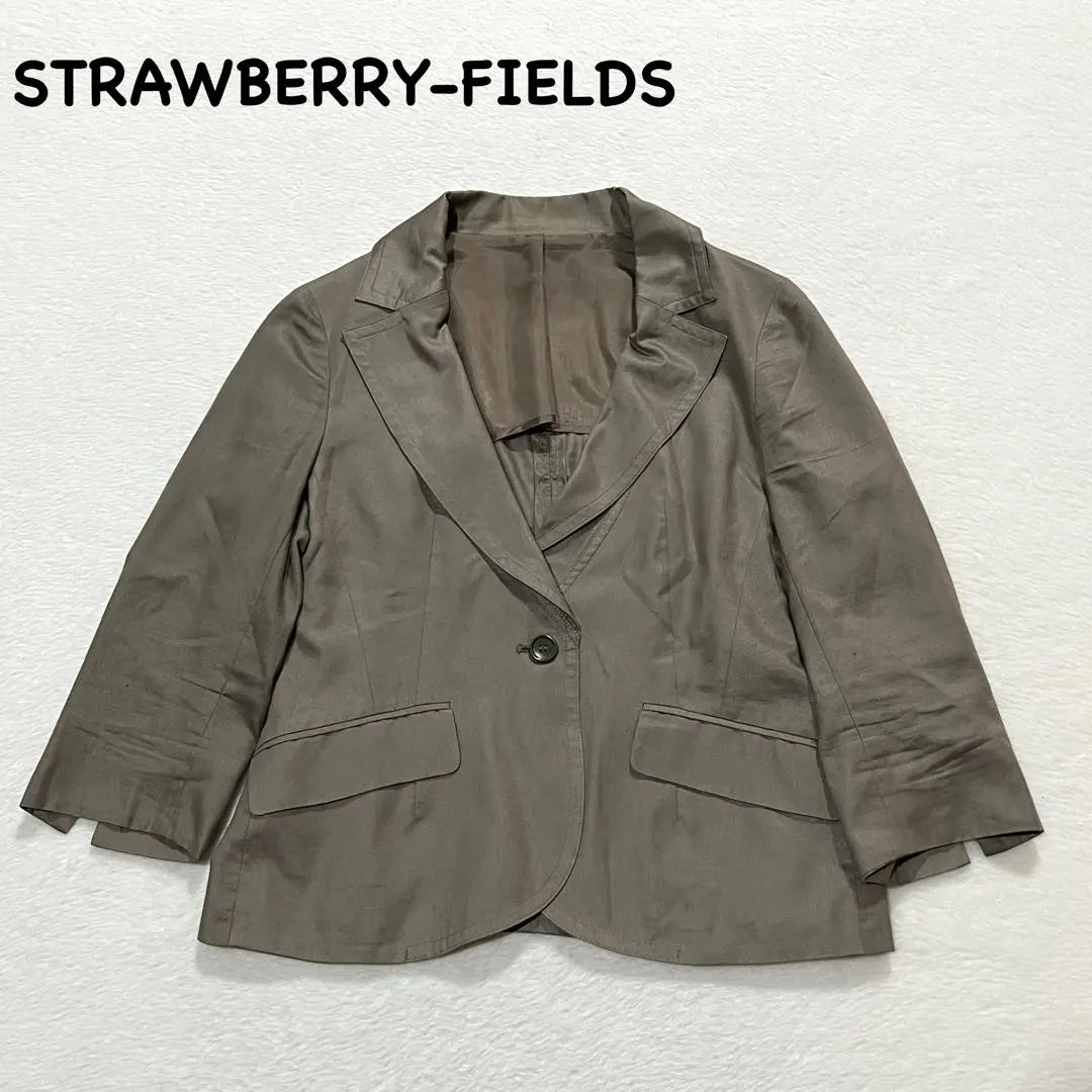 t999 [Strawberry Fields] Tops Tailored Jacket Small