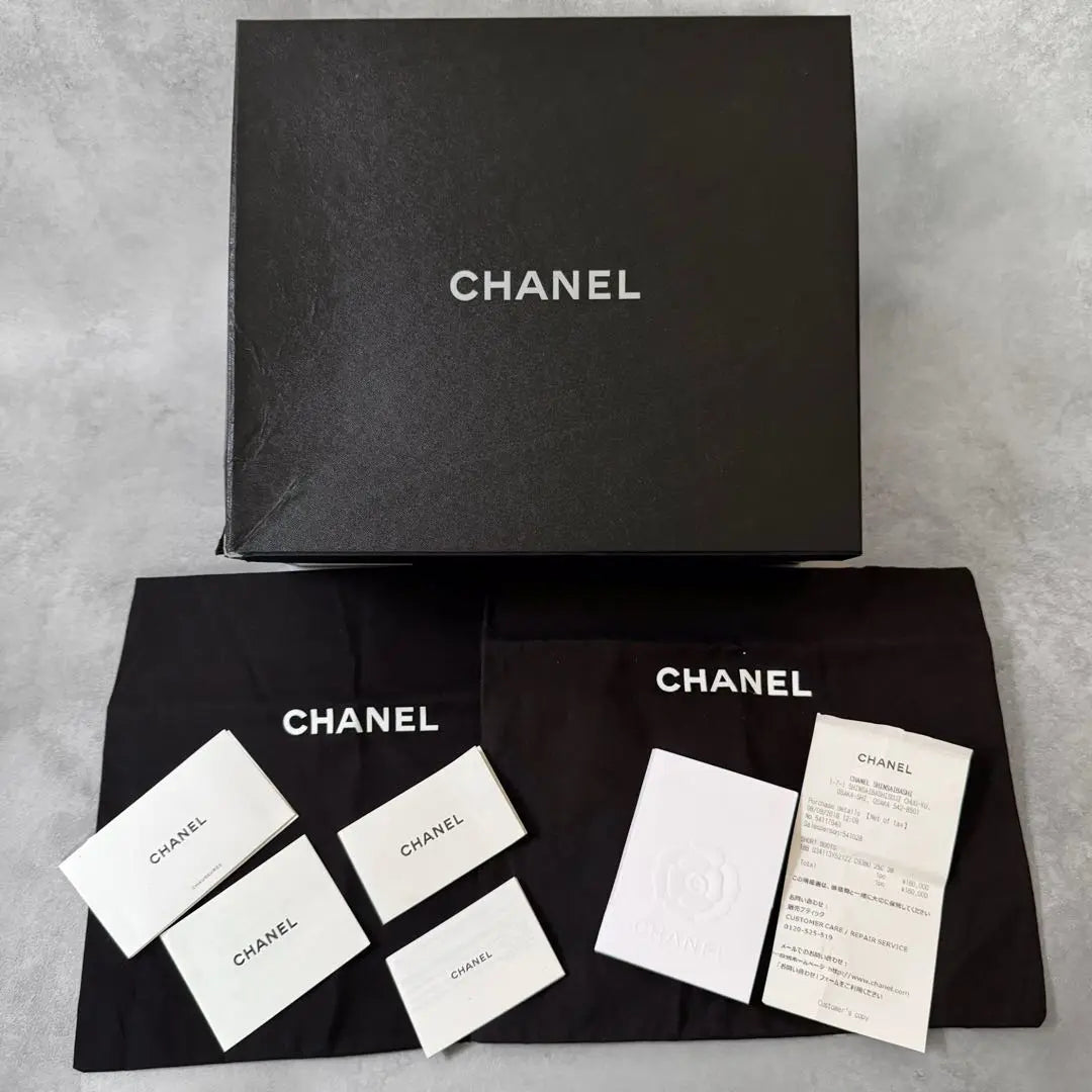 Directly purchased CHANEL Chanel Chain Sheepskin Boots 38 Size Coco Mark