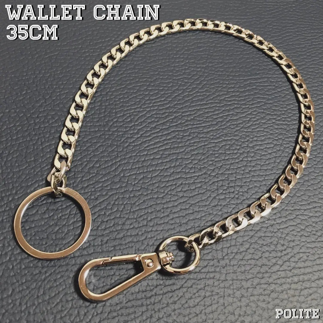 [Sturdy] Wallet chain wallet chain key chain | 【頑丈】 ウォレットチェーン 財布チェーン キーチェーン