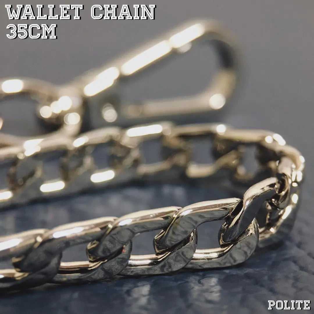 [Sturdy] Wallet chain wallet chain key chain | 【頑丈】 ウォレットチェーン 財布チェーン キーチェーン