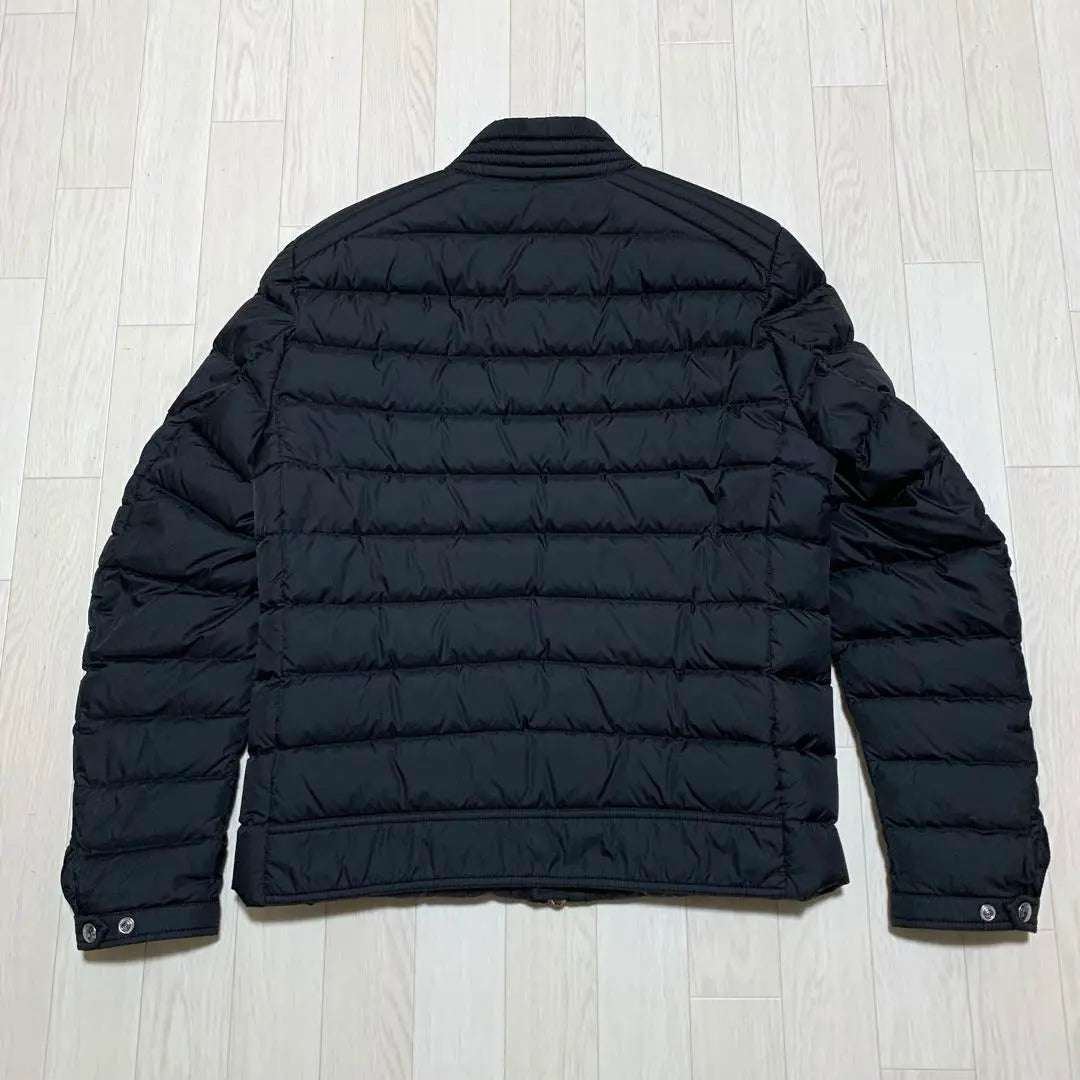 Good condition Moncler AMIOT rider's jacket 3 black 4D38 | 美品　モンクレール　AMIOT ライダース　ジャケット　3 ブラック　4D38