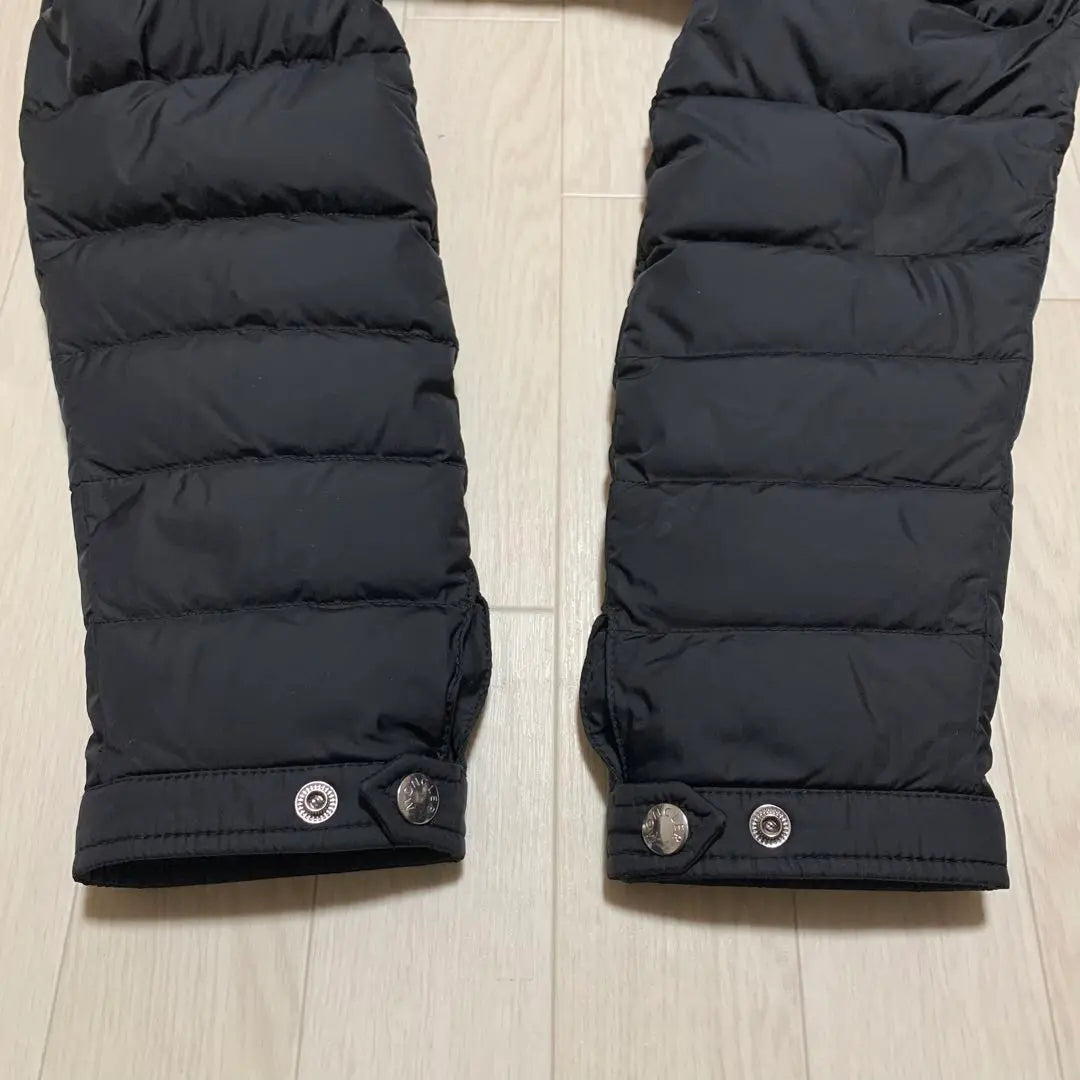 Buen estado Chaqueta de ciclista Moncler AMIOT 3 negro 4D38 | 美品 モンクレール AMIOT ライダース ジャケット 3 ブラック 4D38