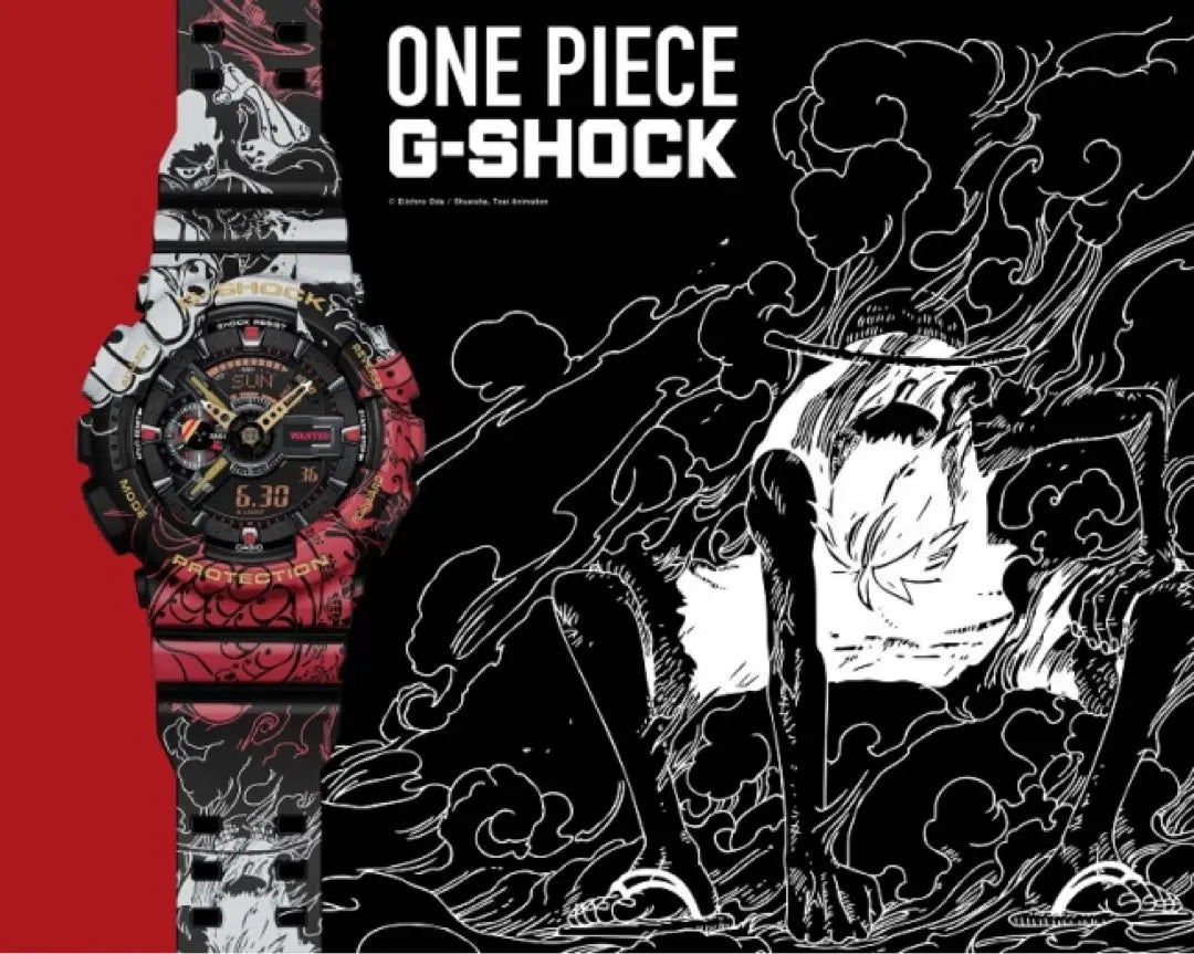 ONE PIECE G-SHOCK GA-110JOP-1A4JR LUFFY