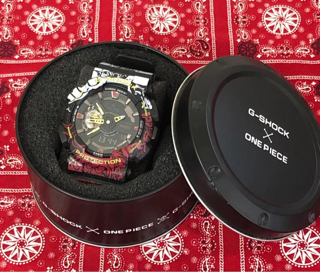 ONE PIECE G-SHOCK GA-110JOP-1A4JR LUFFY