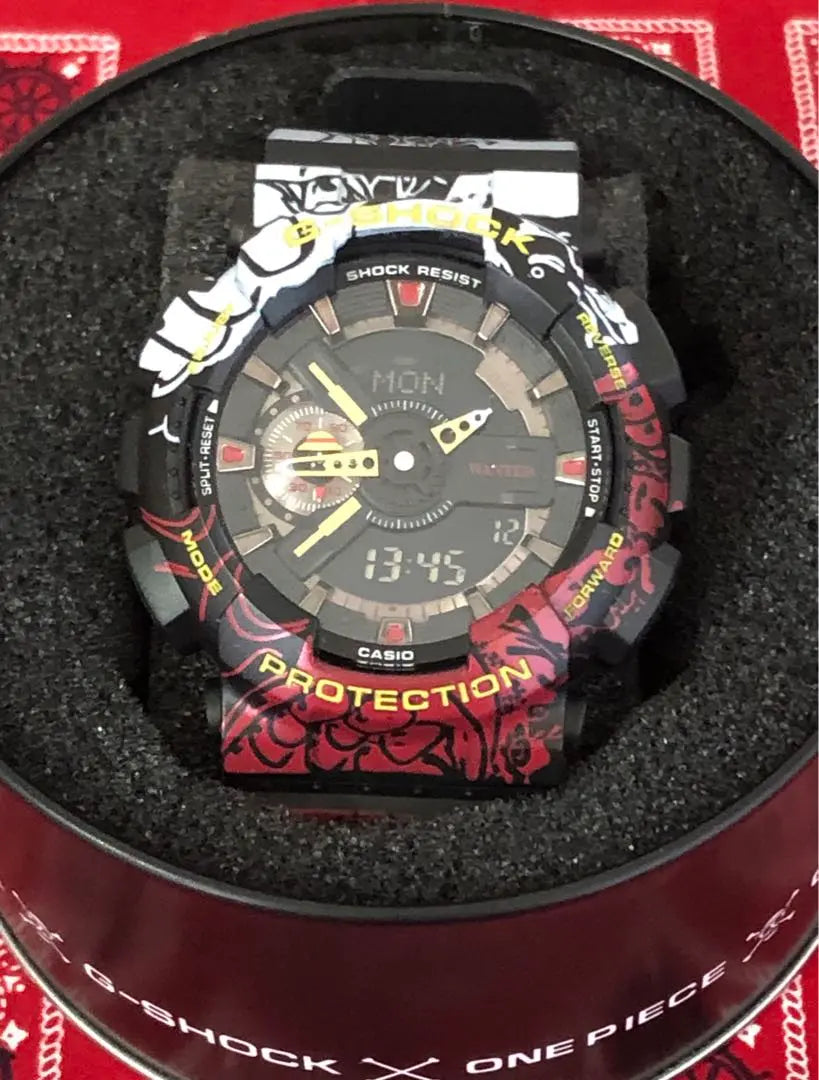 ONE PIECE G-SHOCK GA-110JOP-1A4JR LUFFY