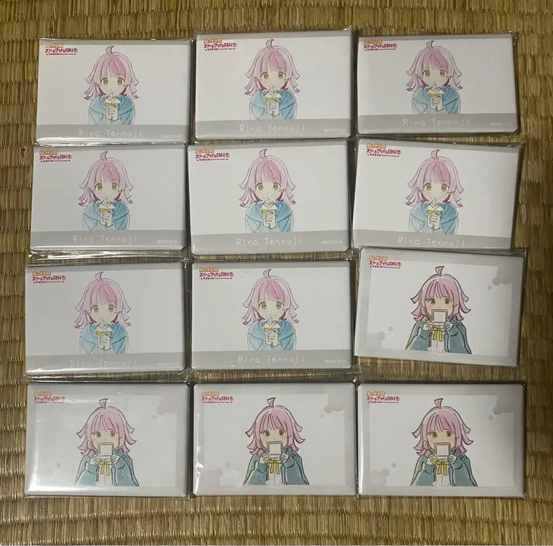 Love Live Nijigasaki School School Idol Club Tennoji Rina Rectangular Can Badge 12 pieces