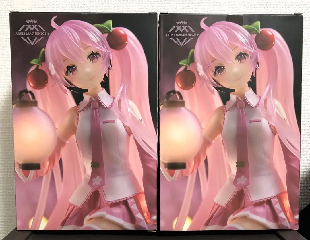 Sakura Miku AMP+ Figure ~Sakura Lantern ver.~ Set of 2